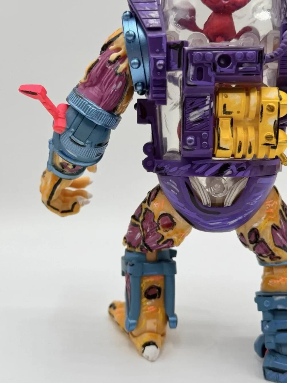 Super 7 Mutagen Man 7” Custom Painted Teenage Mutant Ninja Turtles
